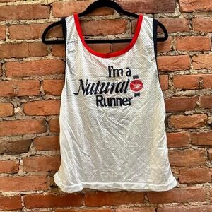 Natural Life Vintage Beer Merch Jersey Tank